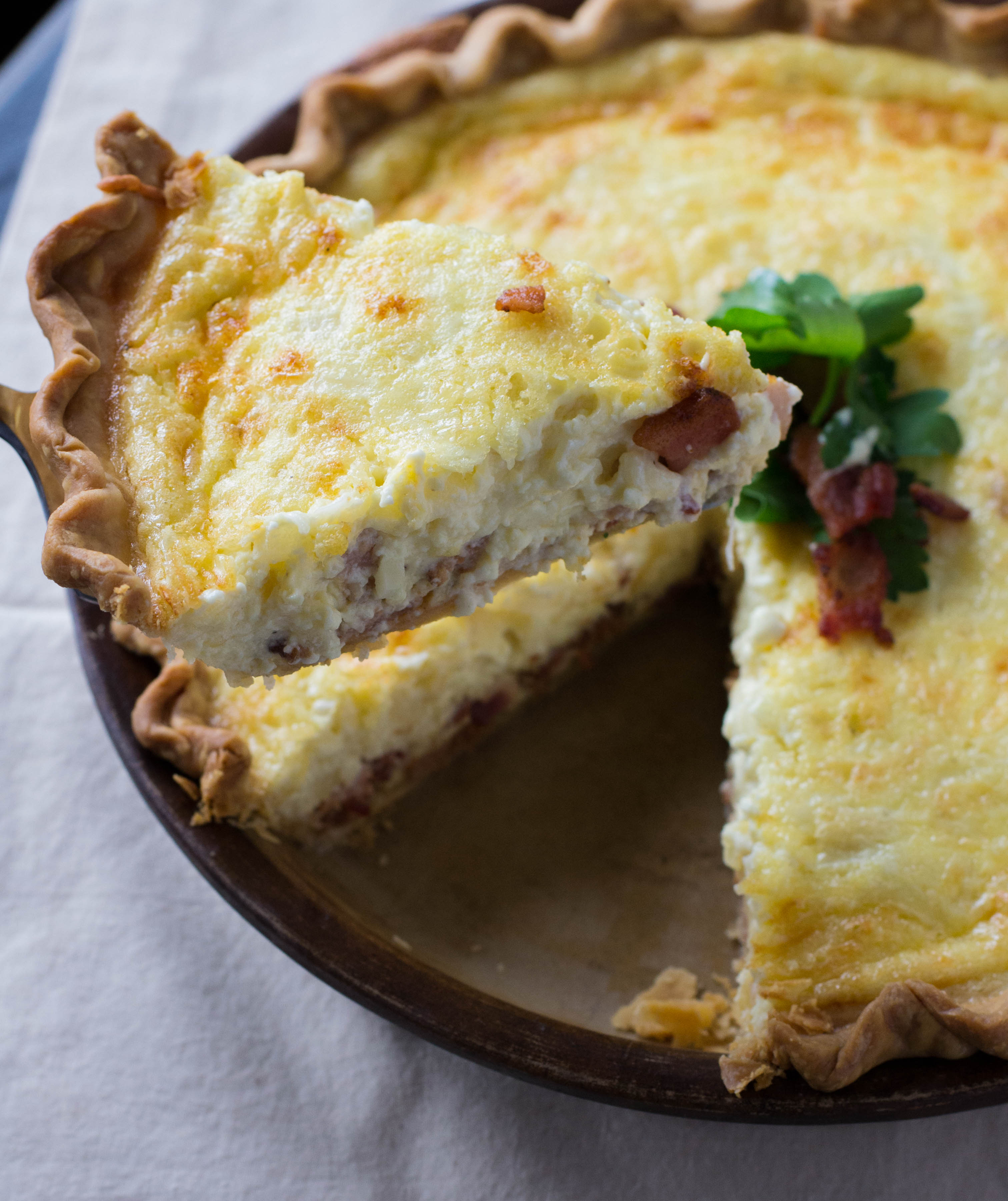 Quiche Lorraine - What the Forks for Dinner?