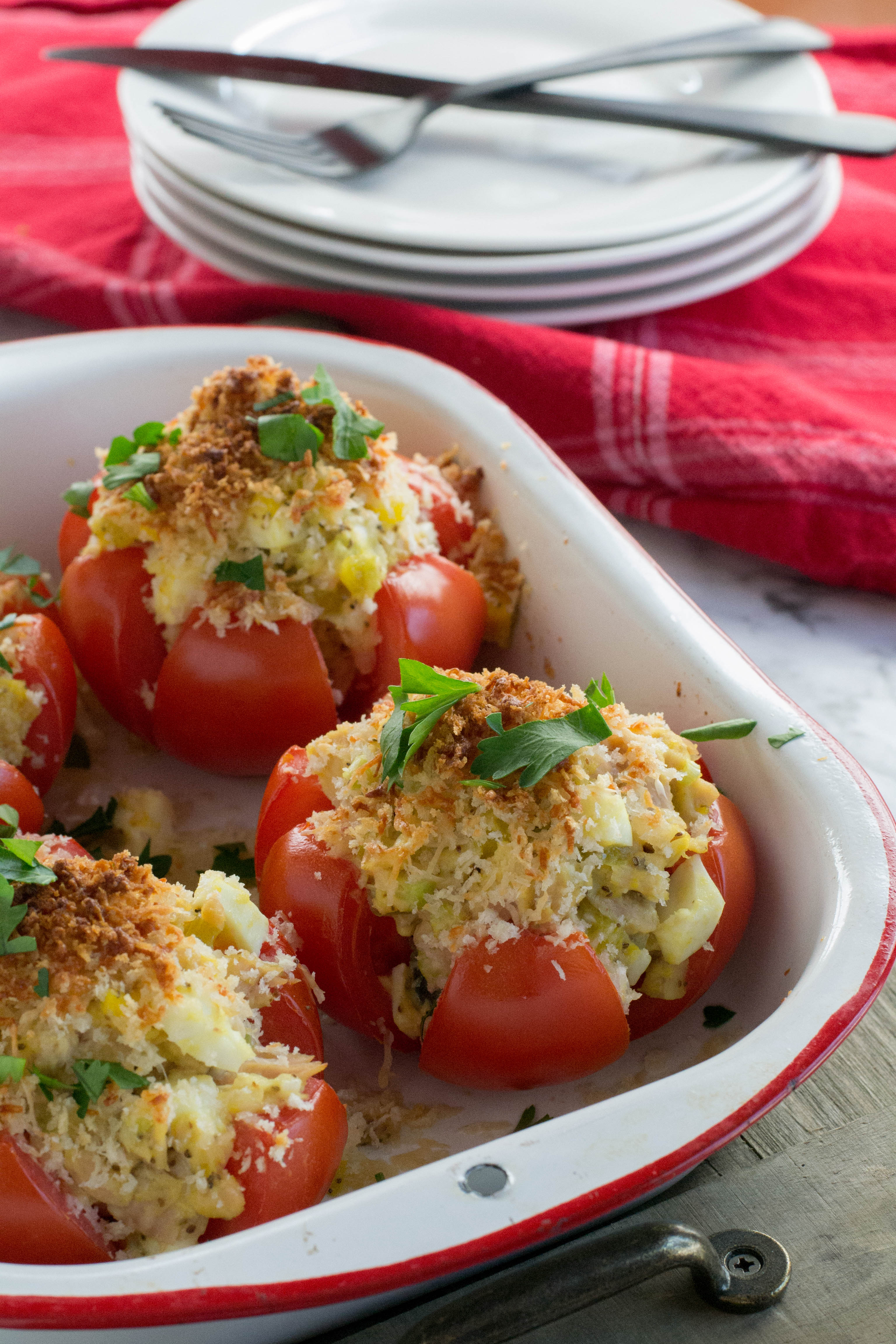 Tomato Tuna Melts What the Forks for Dinner?
