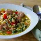 Chicken Sausage Orzo Soup