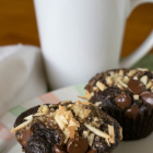 Chocolate Almond Espresso Muffins