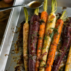 Maple Dijon Dill Roasted Carrots