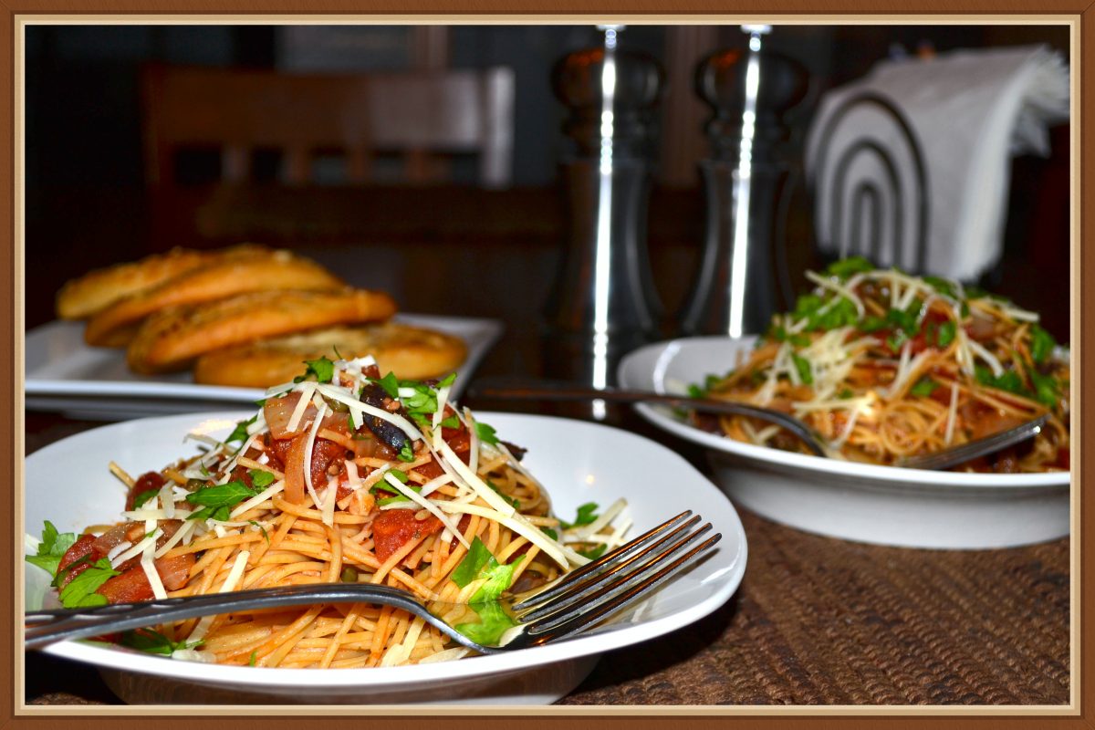 Pasta Puttanesca What the "Forks" for Dinner?