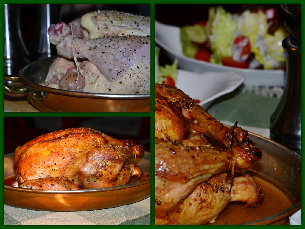 Roast Chicken Collage