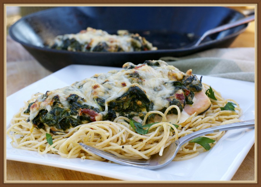 Salmon Florentine What the "Forks" for Dinner?