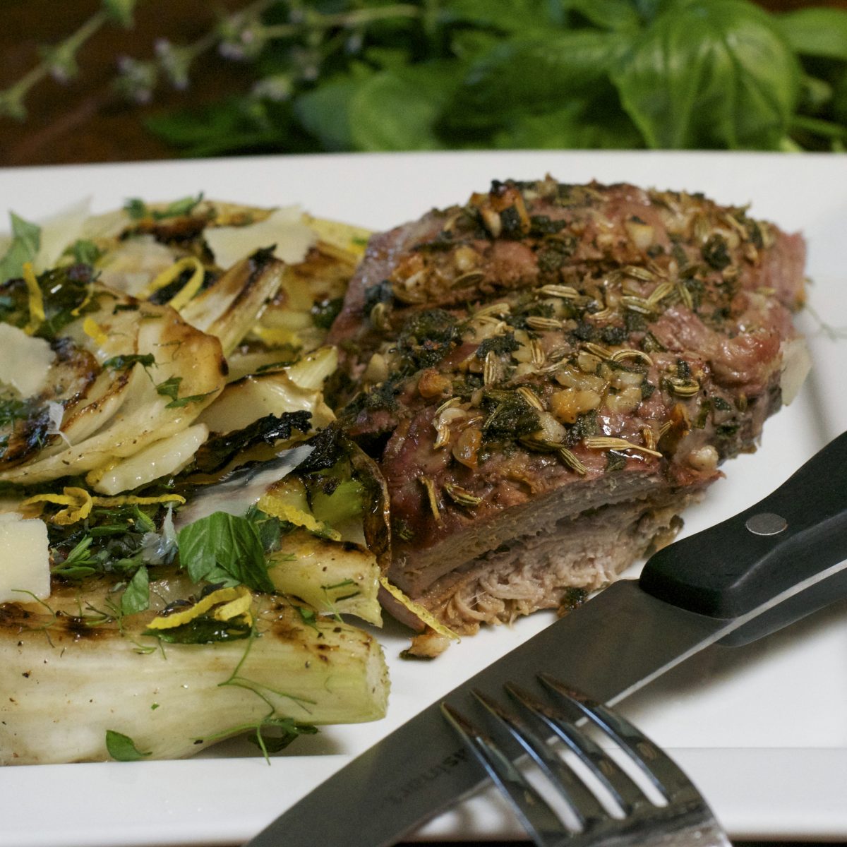 Grilled Fennel SaladWhat the "Forks" for Dinner?