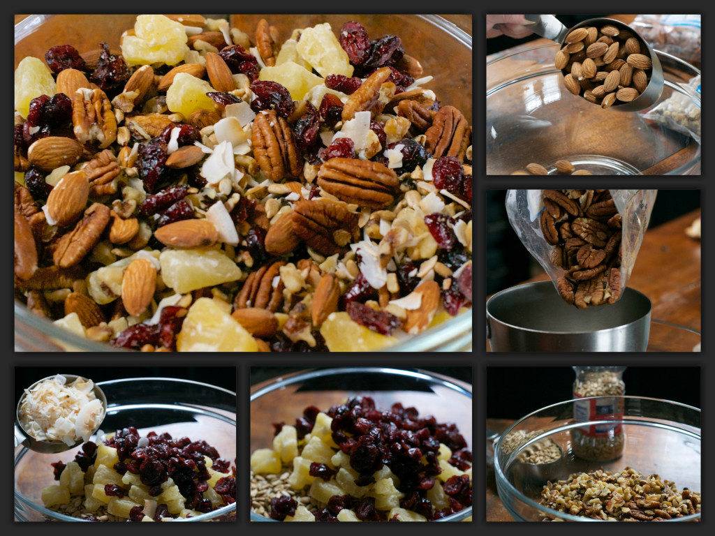Fruity Nut Mix Collage