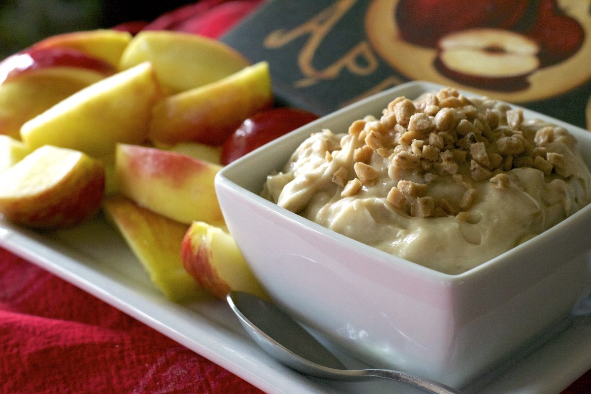 Whipped Toffee Dip and Apples What the Forks for Dinner?