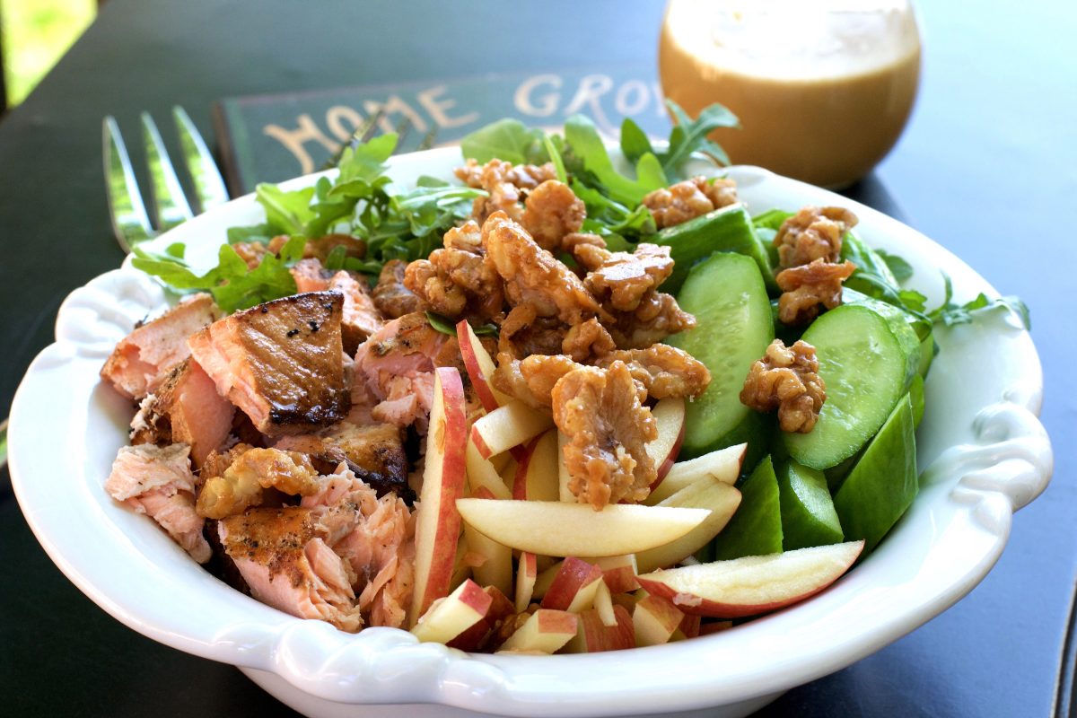 Applewood Smoked Salmon Salad What the Forks for Dinner?