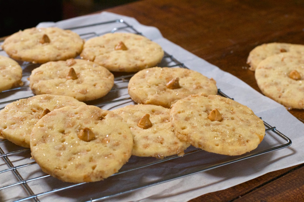 Toffee Butterscotch Shortbread Cookies 5
