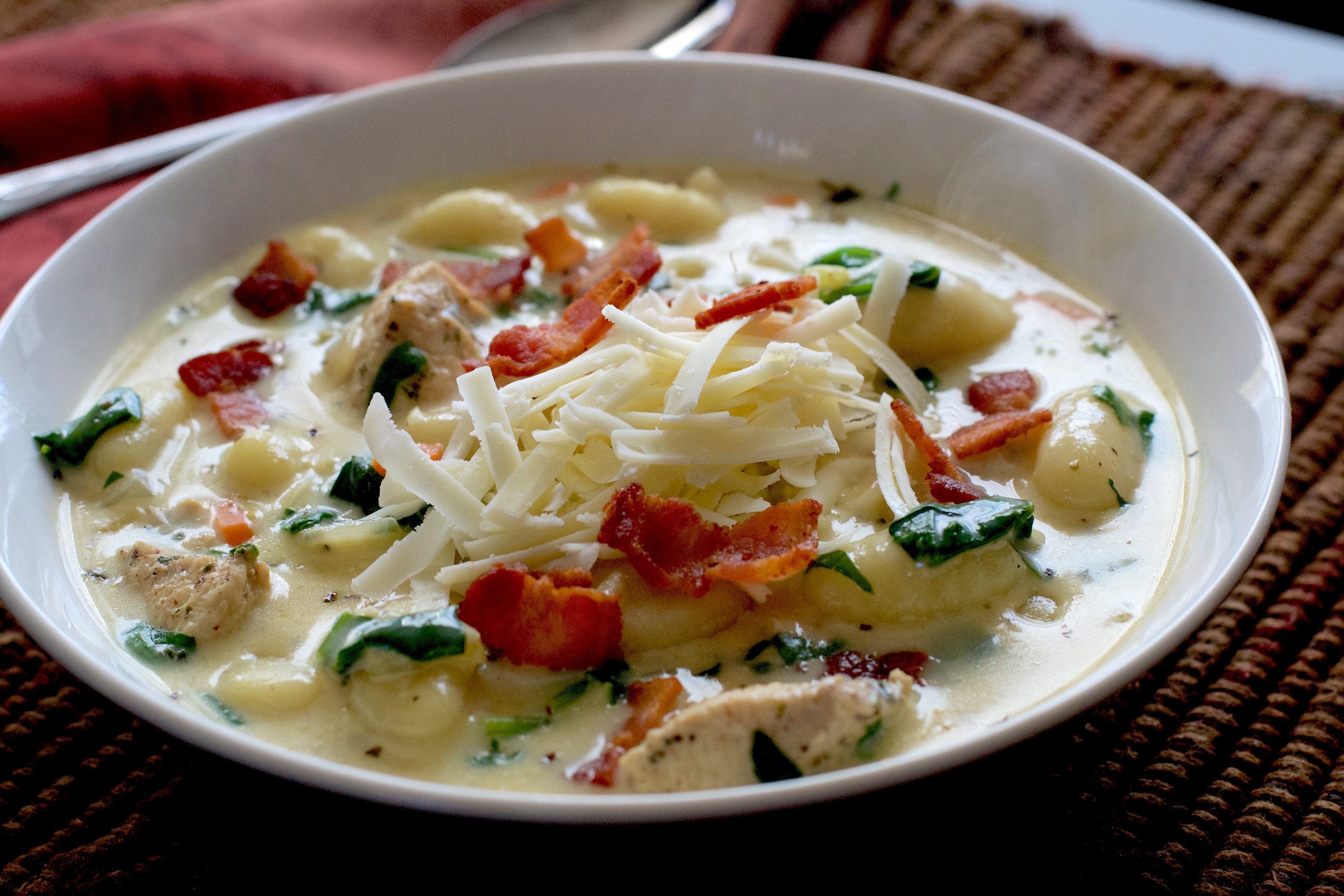 Chicken Gnocchi Soup - What the Forks for Dinner?