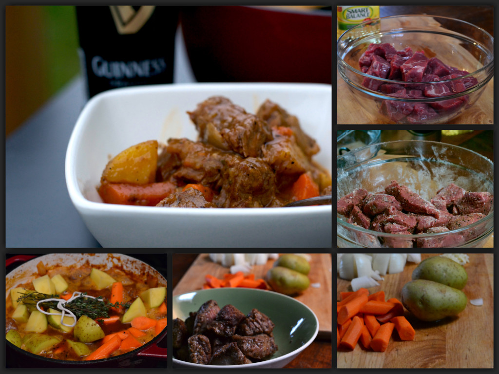 Guinness Beef Stew Collage