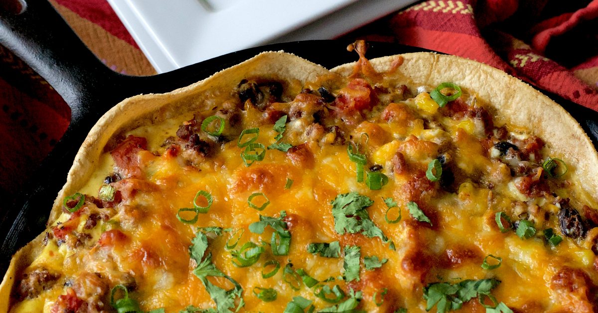 Tex-Mex Taco Pie - What the Forks for Dinner?