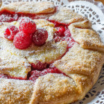 Raspberry Cheesecake Galette