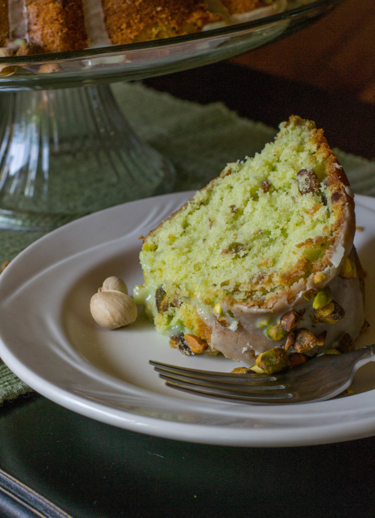 Pistachio Pudding Bundt Cake