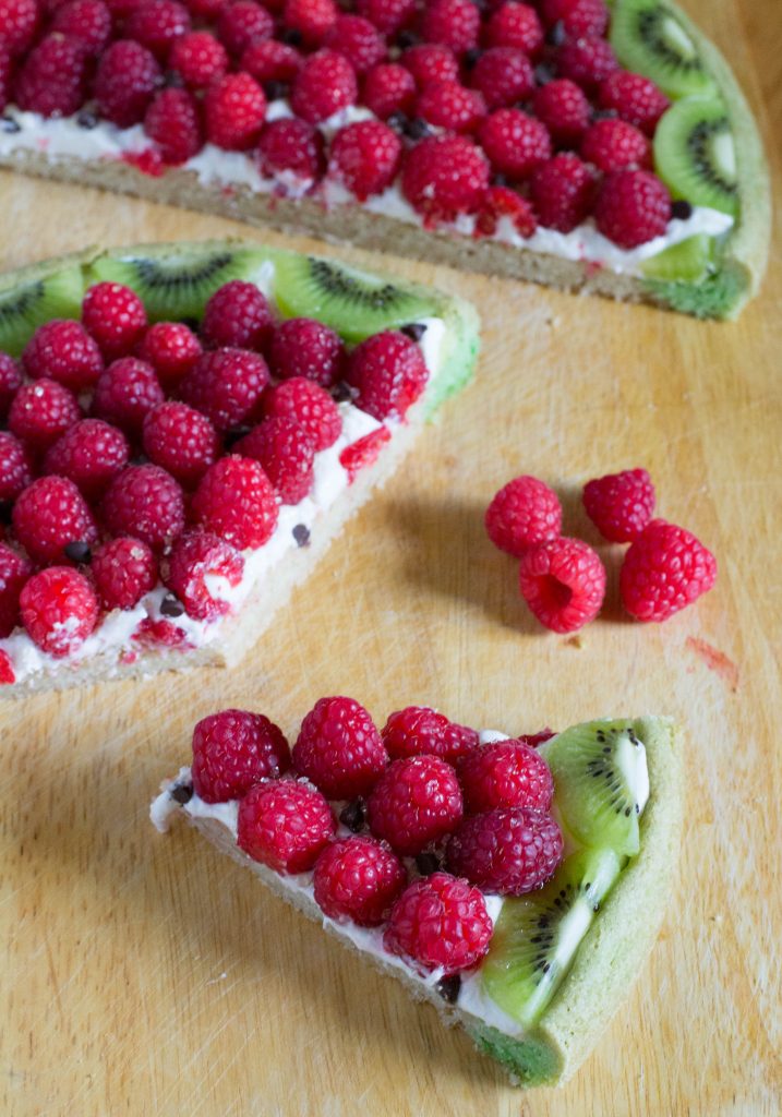 Raspberry Kiwi Fruit Cookie