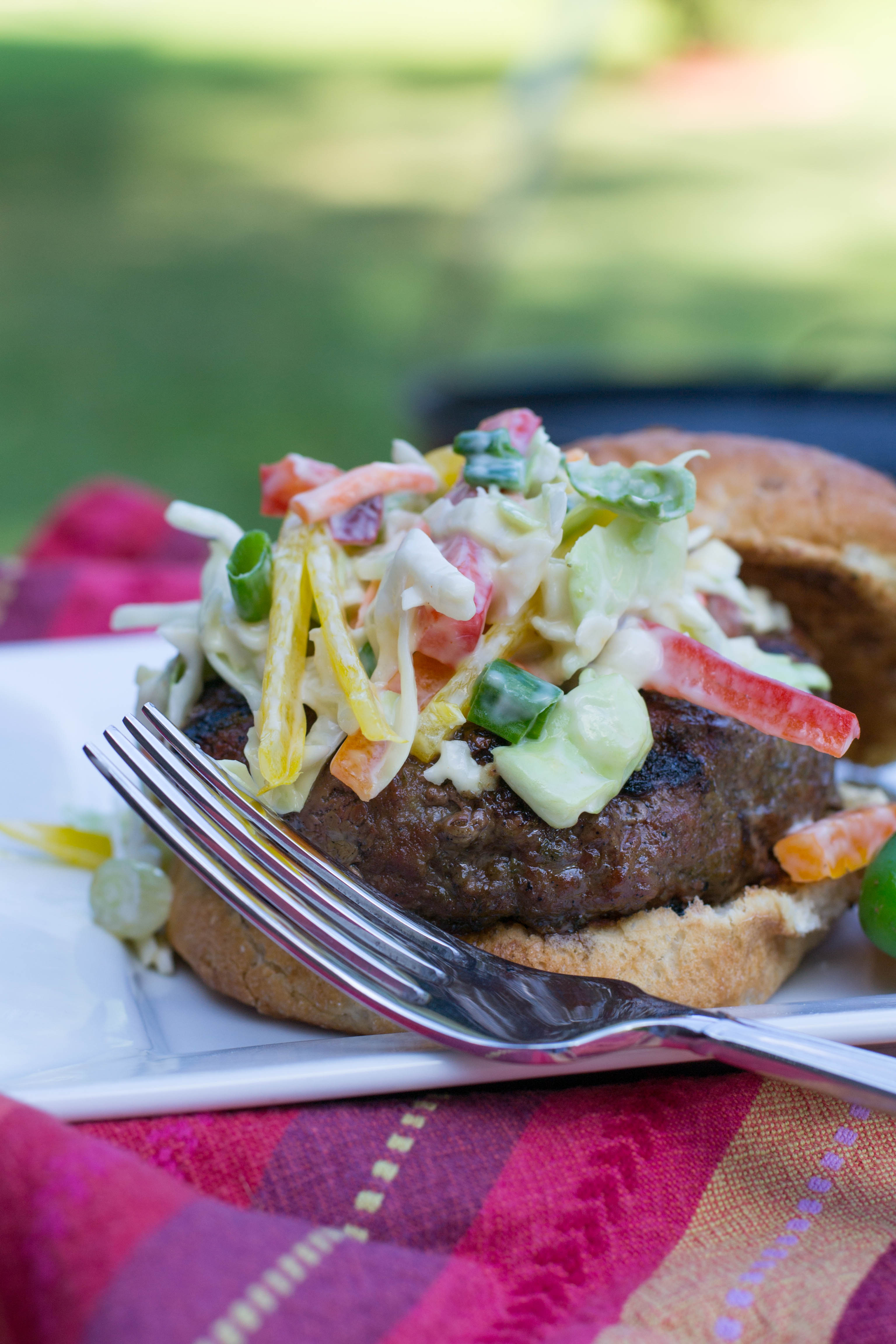 Jamaican Jerk Burgers - What the Forks for Dinner?