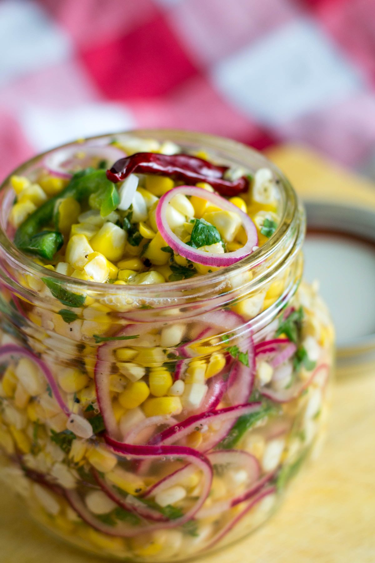 Spicy Fresh Corn Relish What The Forks For Dinner 