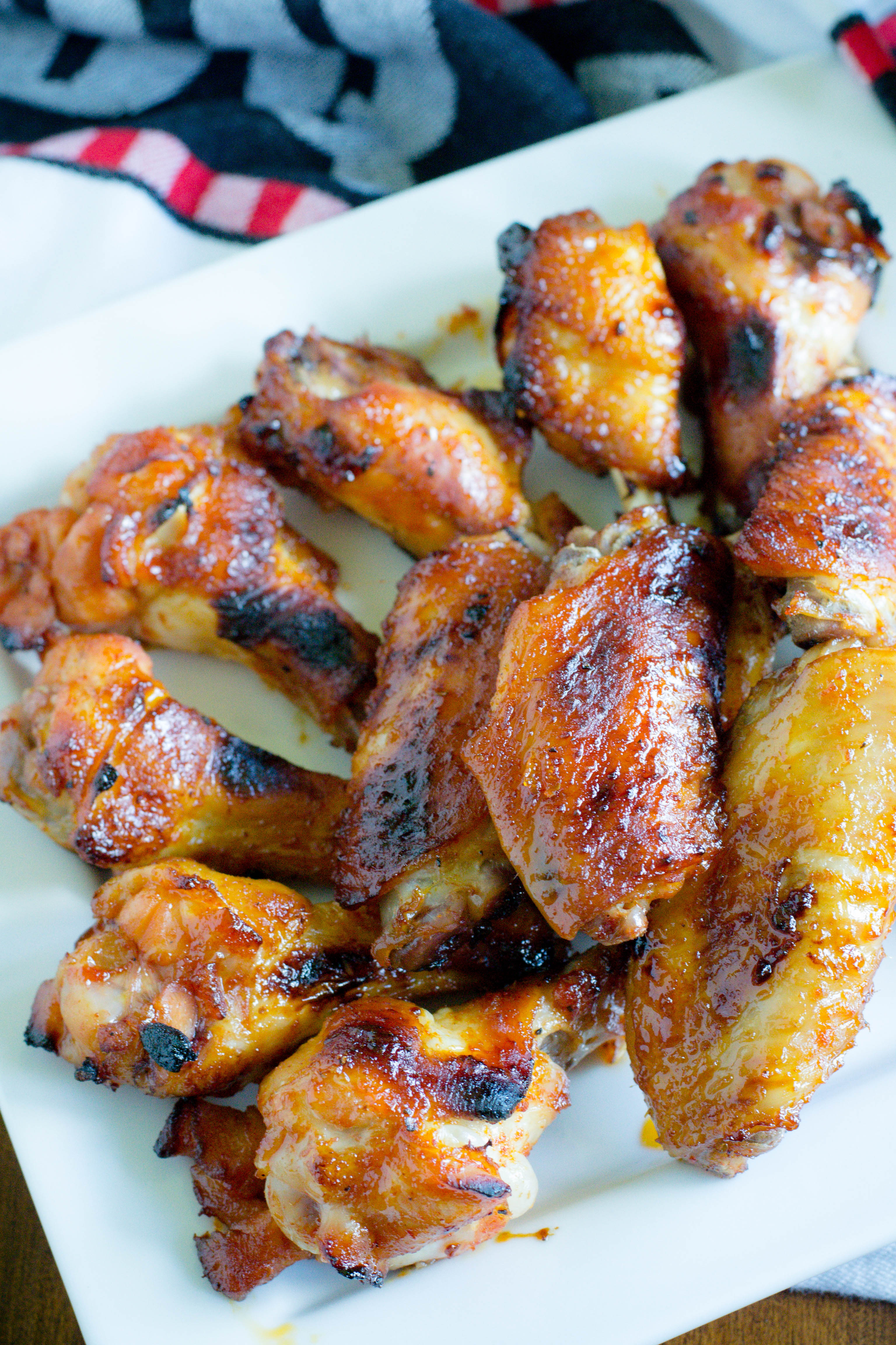 Sriracha Marmalade Wings - What the Forks for Dinner?