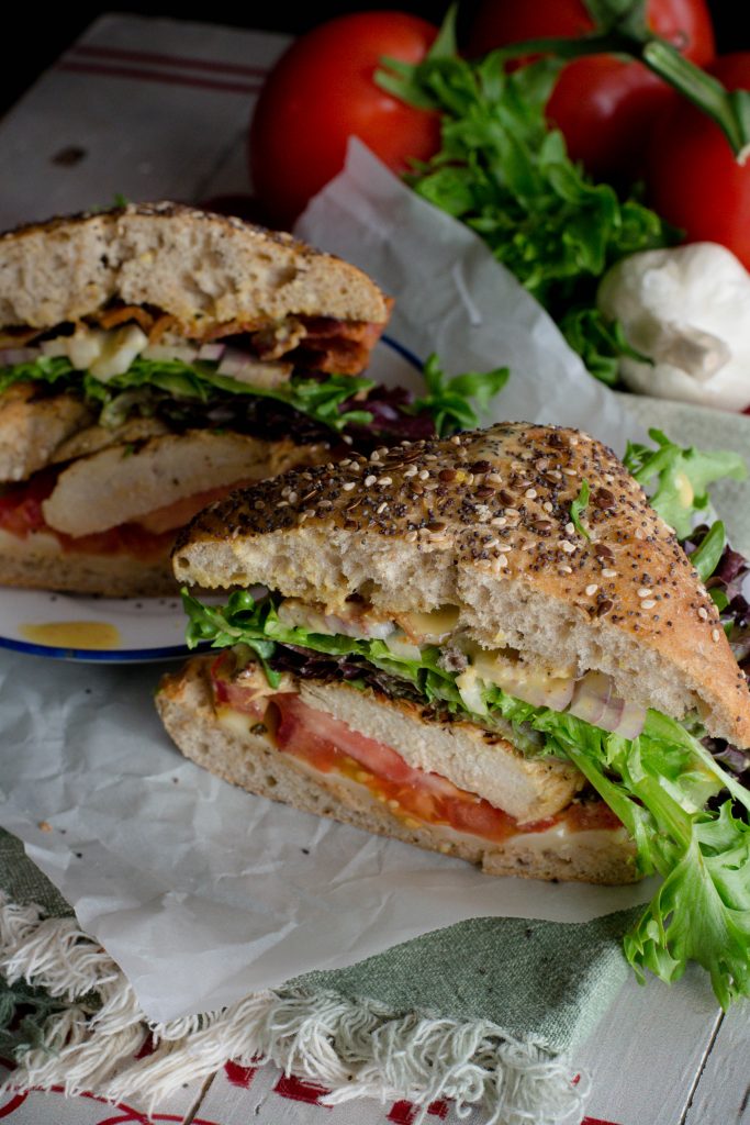 Mojo Grilled Chicken Club Sandwich