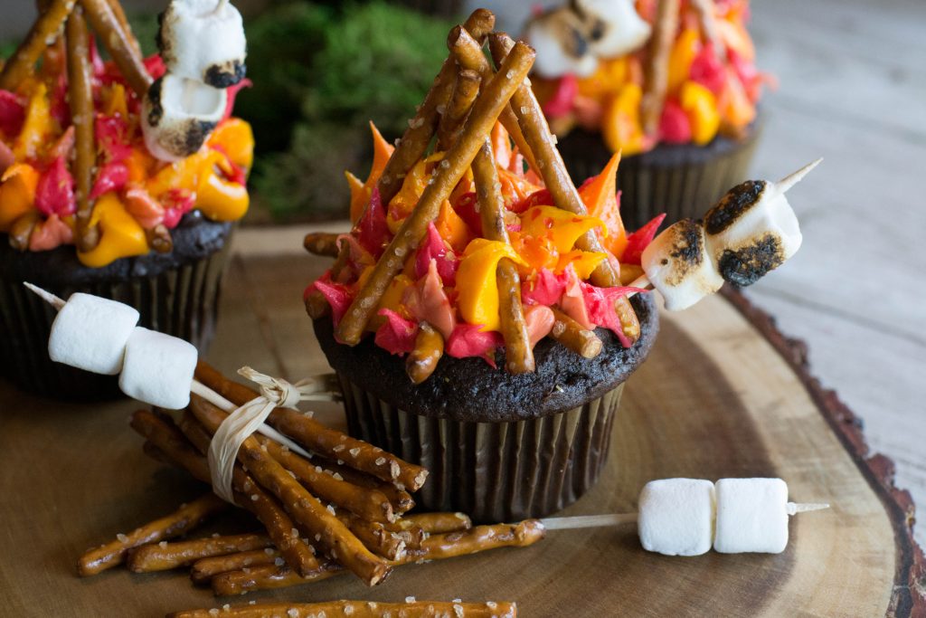 Campfire Cupcakes