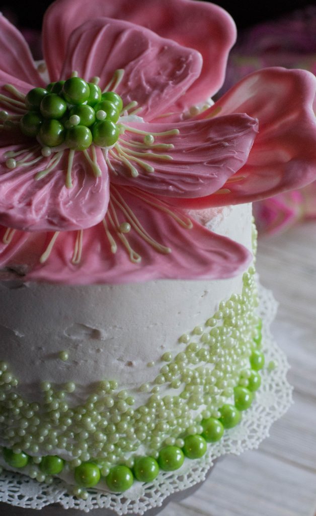 Mother’s Day Flower Cake