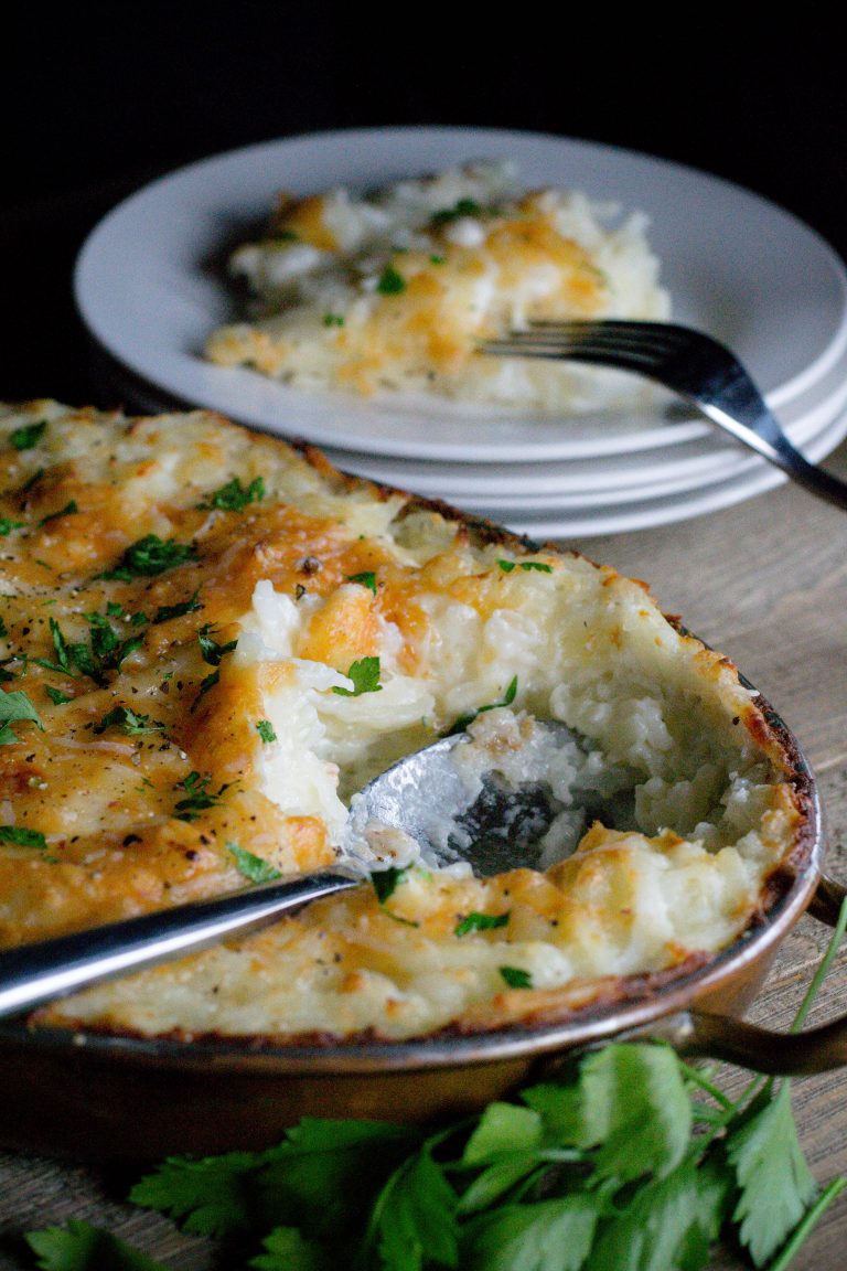 Cheesy Potato Gratin - What the Forks for Dinner?