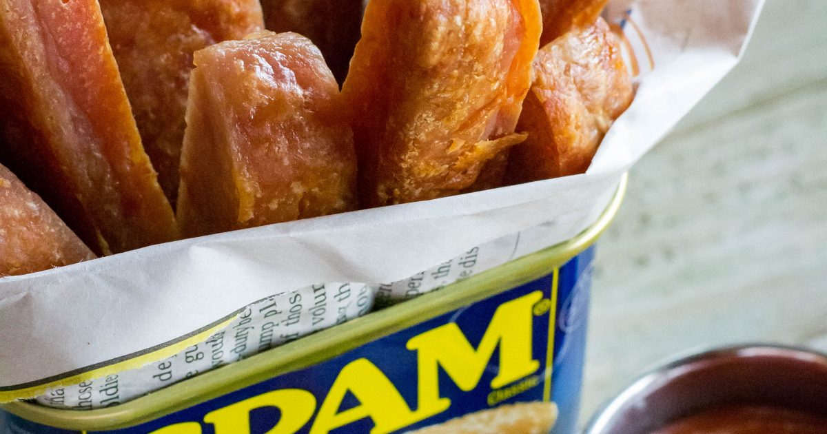 Air Fryer Spam Fries What the Forks for Dinner?