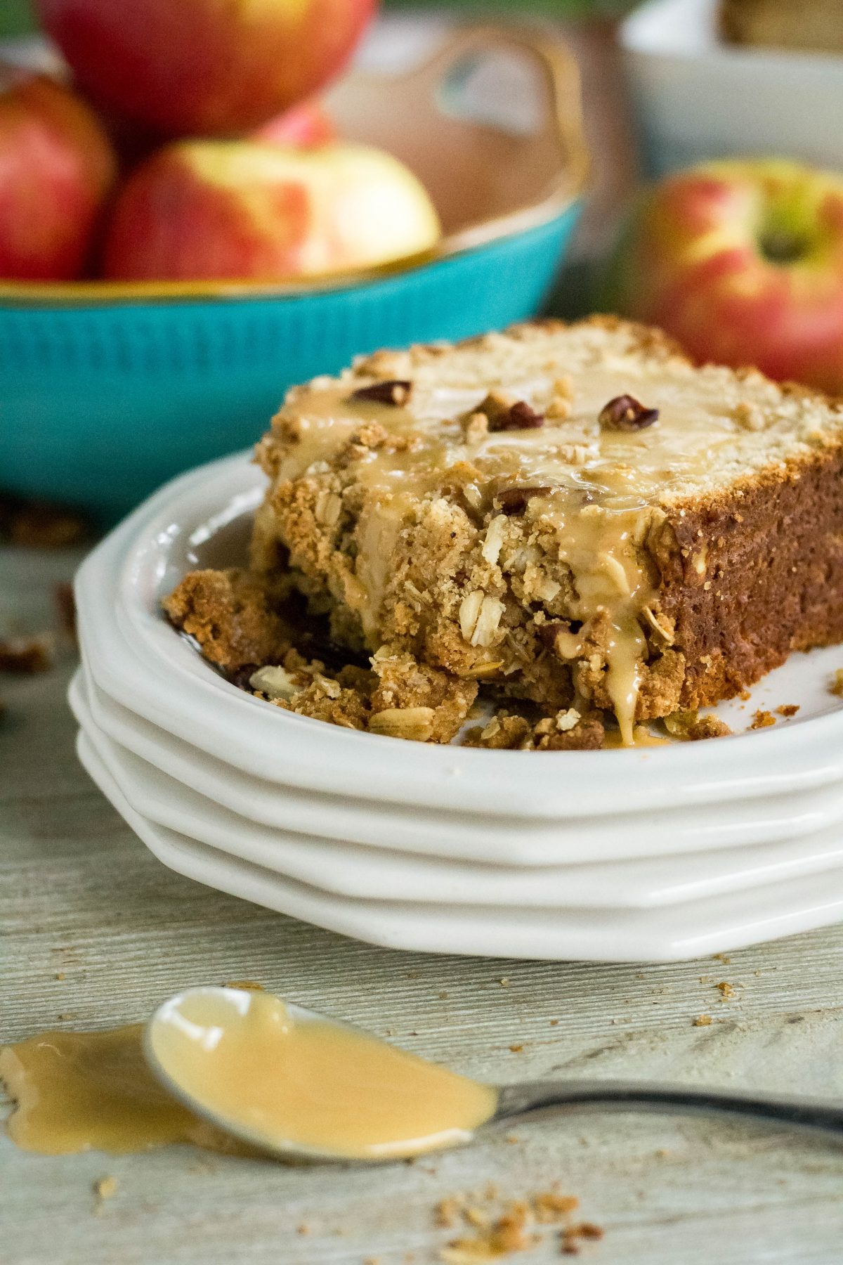 Apple Crisp Quick Bread What the Forks for Dinner?