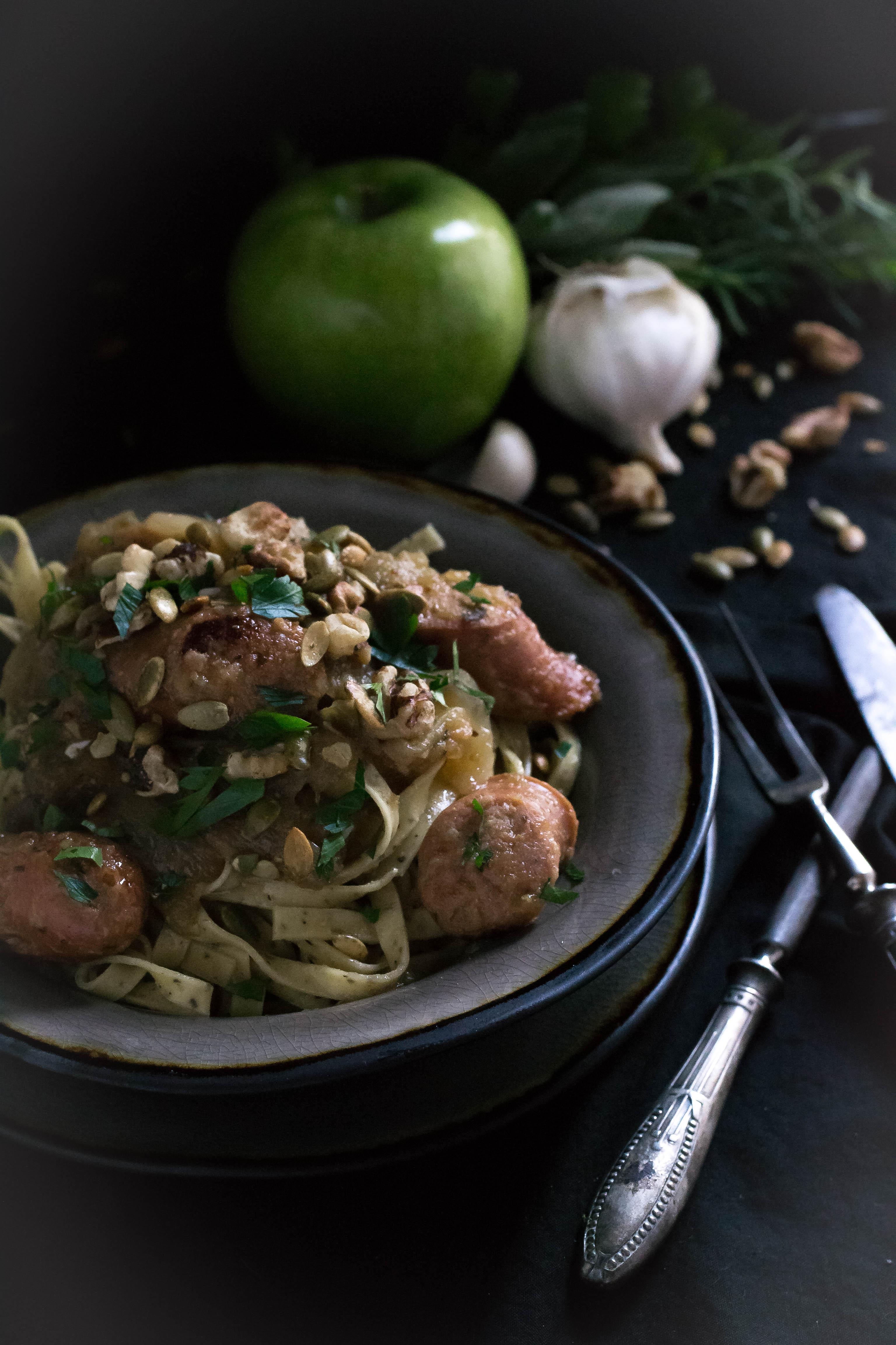 Instant Pot Apple Chicken Sausage - What the Forks for Dinner?