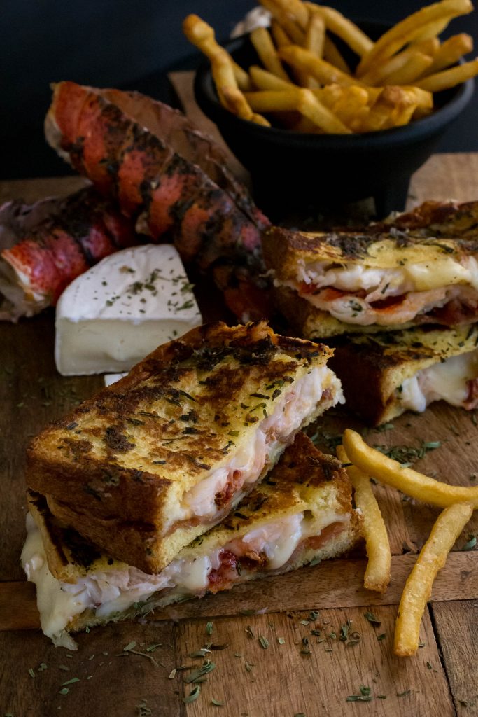 Bacon Lobster Grilled Cheese