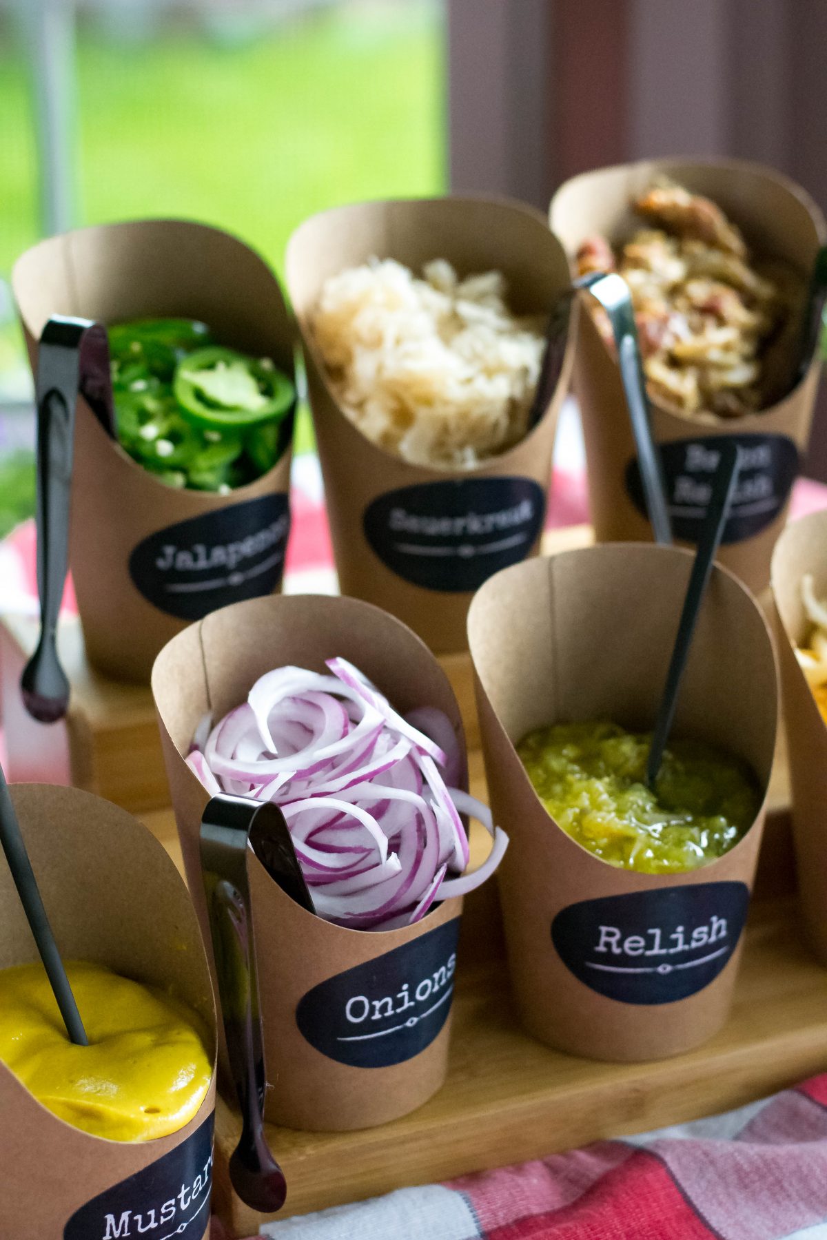 Party Condiment Bar What the Forks for Dinner?