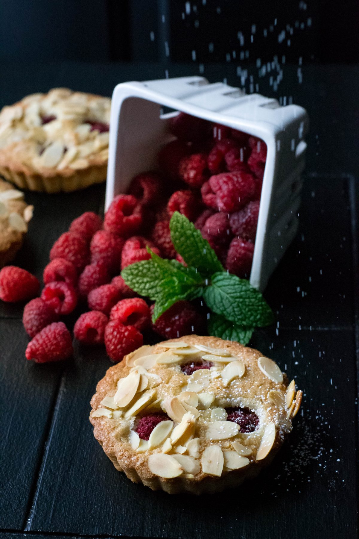 Raspberry Almond Mini Cakes - What the Forks for Dinner?