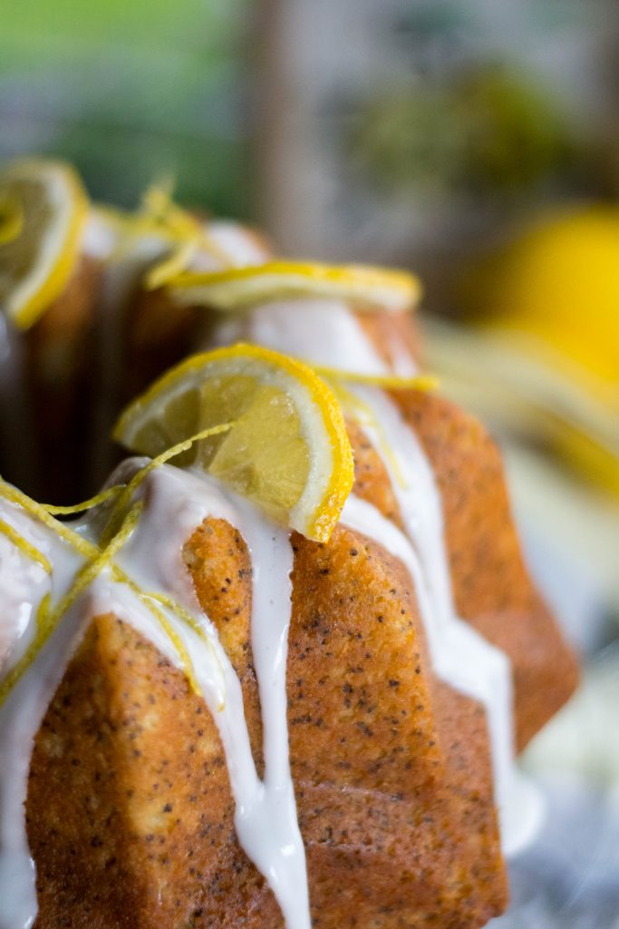 Zesty Lemon Poppyseed Bundt Cake