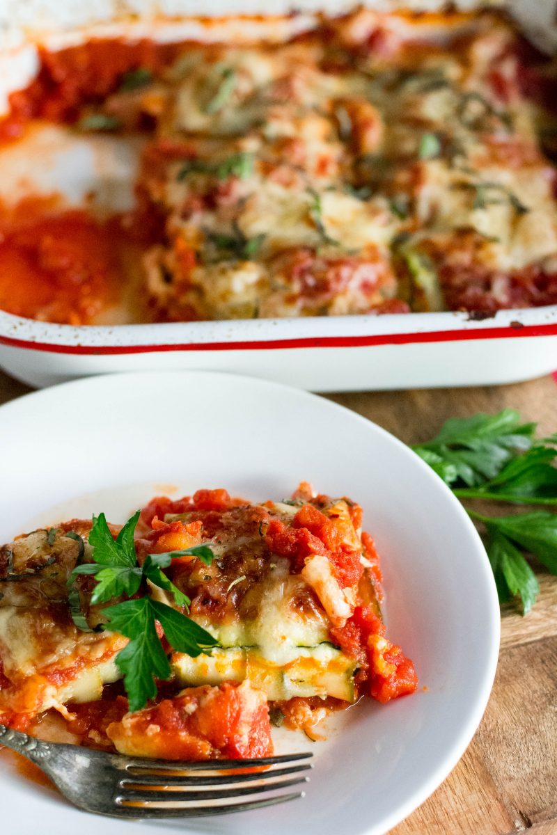 Baked Zucchini Ravioli - What the Forks for Dinner?