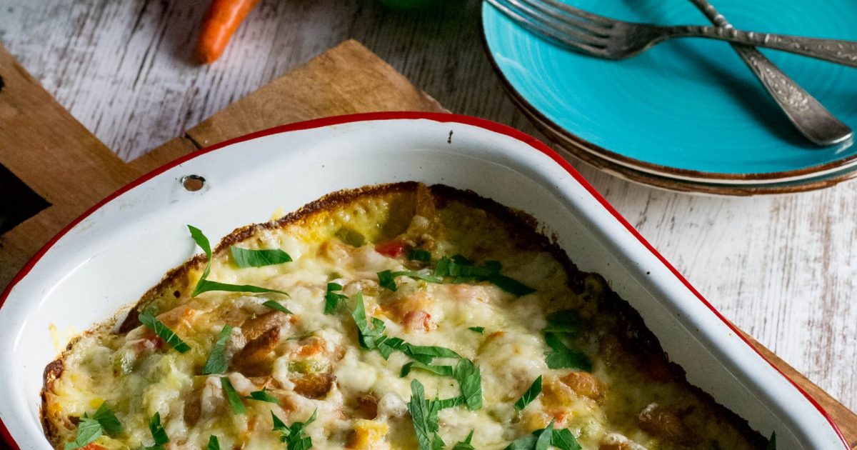 Spicy Confetti French Fry Bake What the Forks for Dinner?