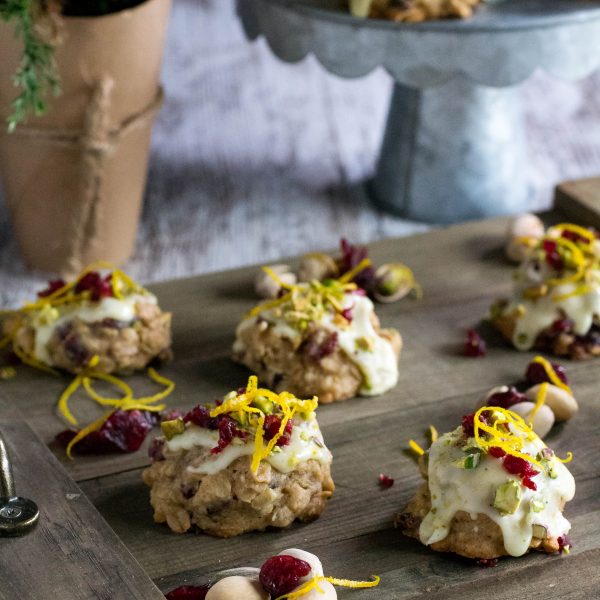 Cranberry Orange Pistachio Cookies - What the Forks for Dinner?