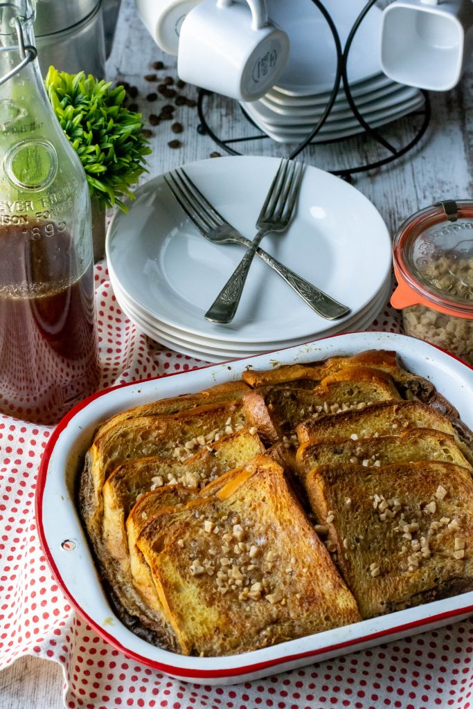 Overnight Toffee French Toast