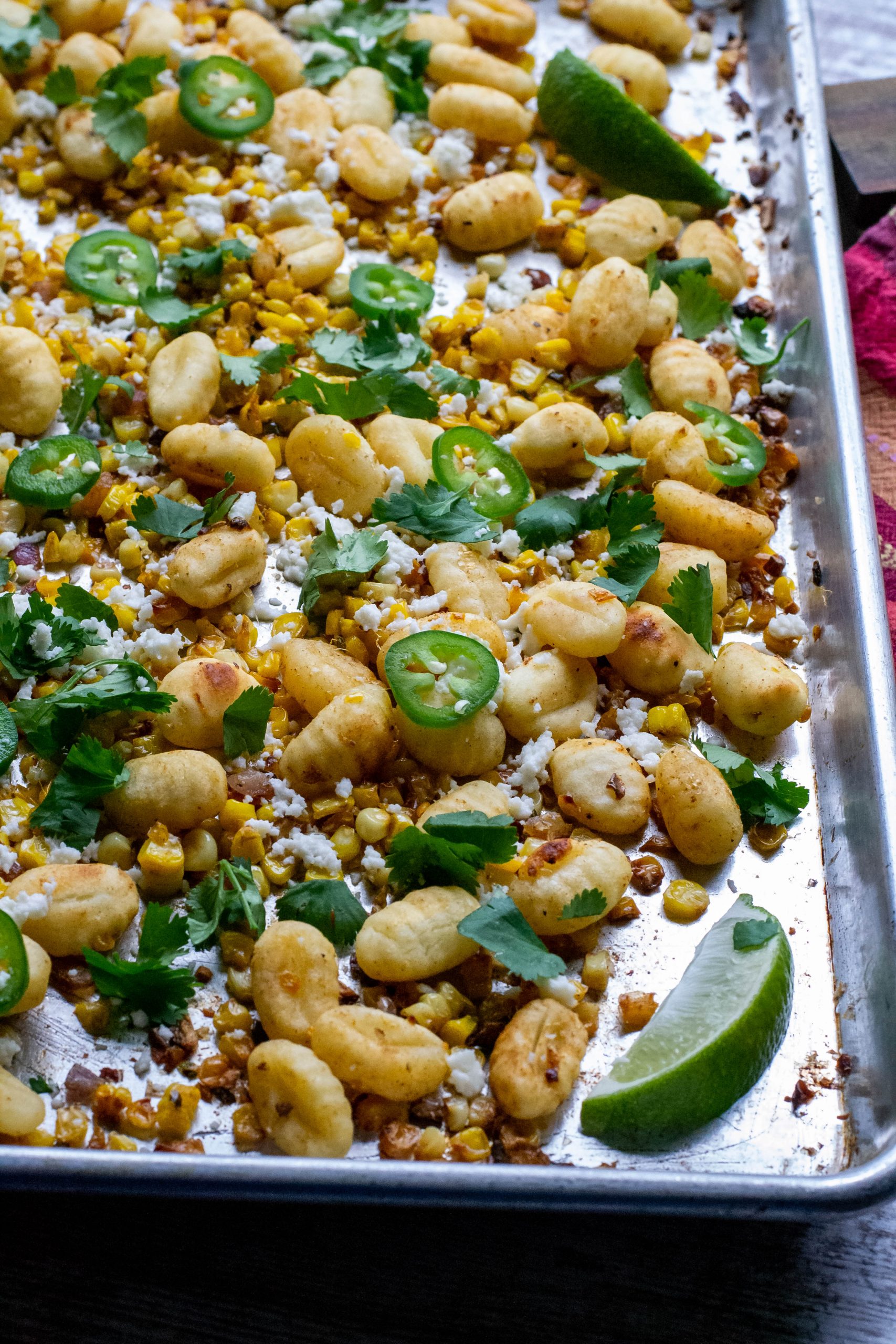 Roasted Gnocchi Street Corn What the Forks for Dinner?