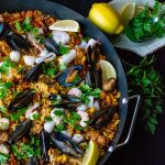 Easy Mixed Seafood Paella-